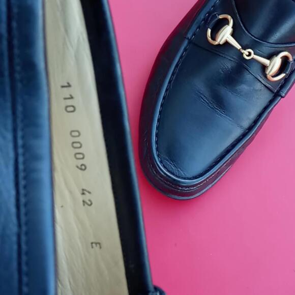 Gucci Vintage Leather Horse Bit Loafers 60th Anniv main image 9